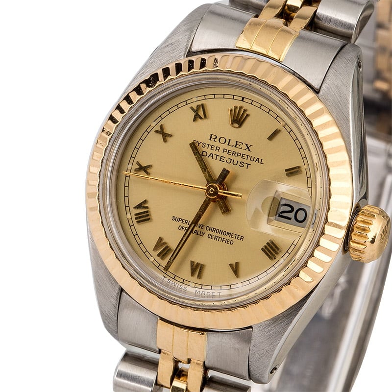 Rolex Datejust 6916 Champagne Roman Dial