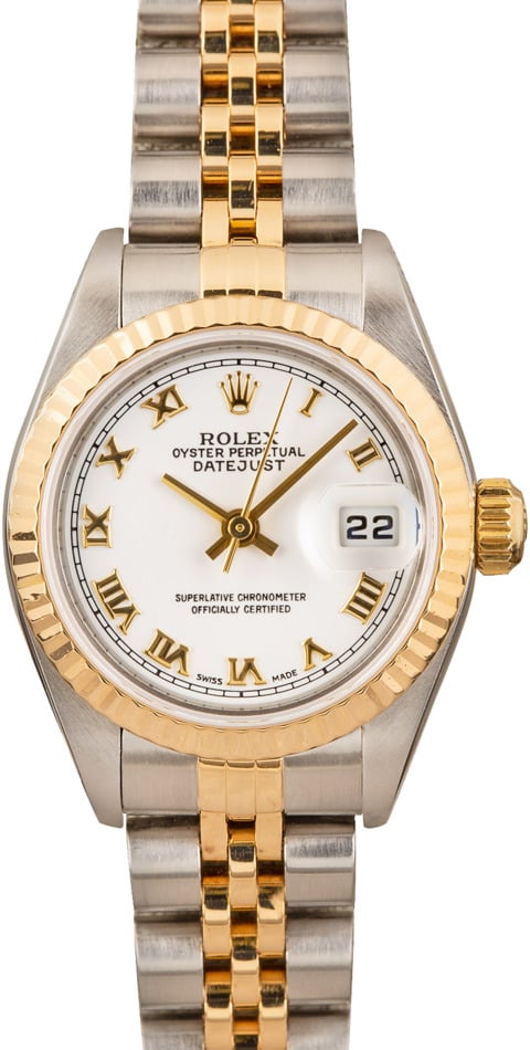 Buy Used Rolex Ladies Datejust 69173 | Bob's Watches - Sku: 109340