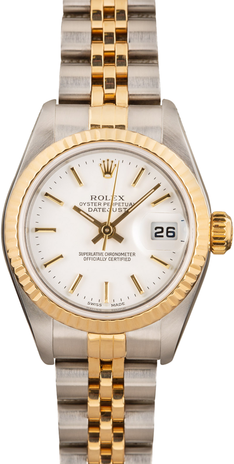 Ladies Rolex Datejust 79173 White