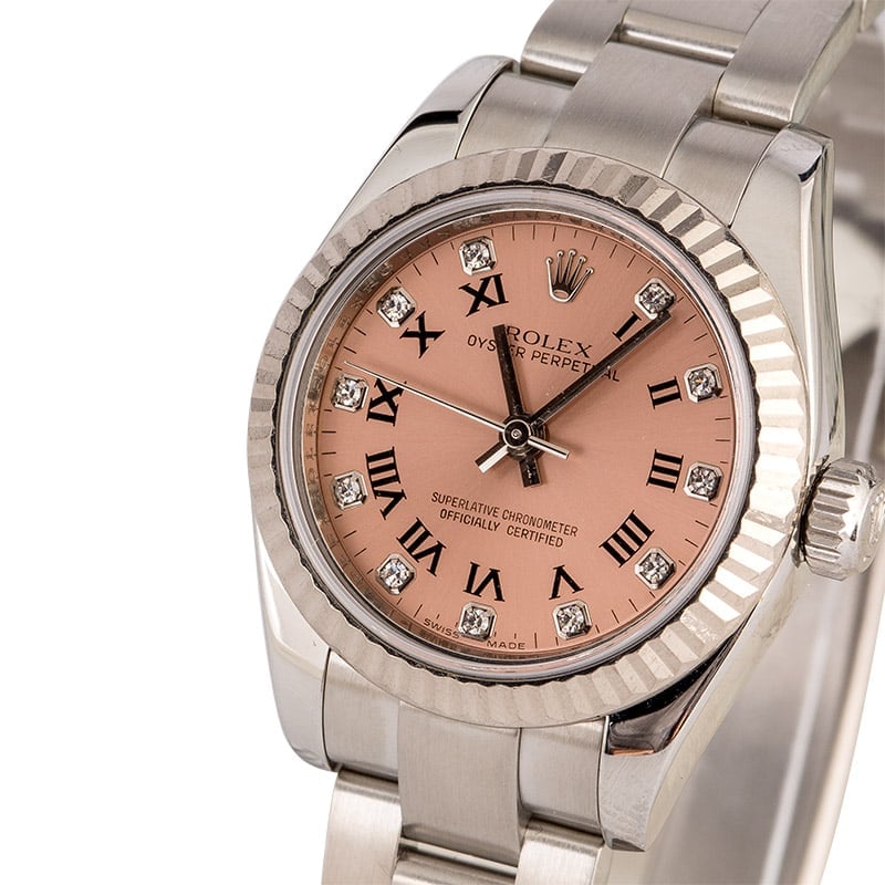 Rolex Lady Oyster Perpetual 176234 Pink Diamond Dial