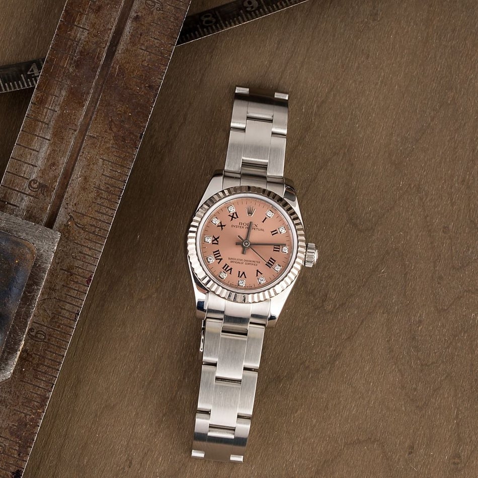 Rolex Lady Oyster Perpetual 176234 Pink Diamond Dial