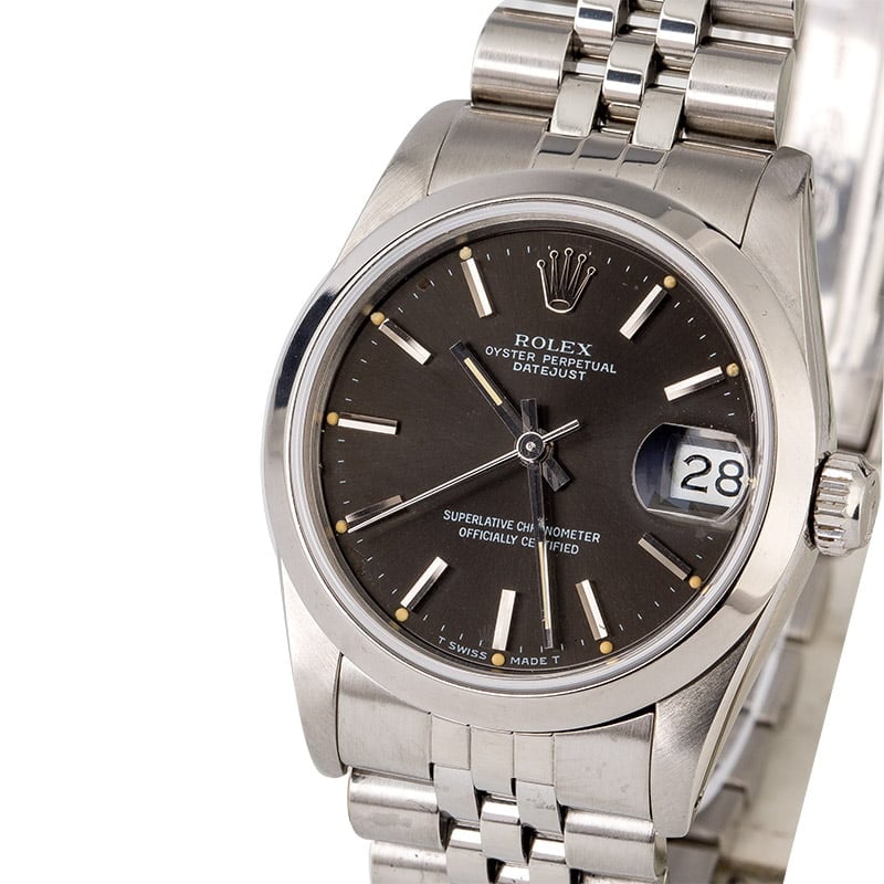 Rolex Mid-Size Datejust 68240 Steel Jubilee