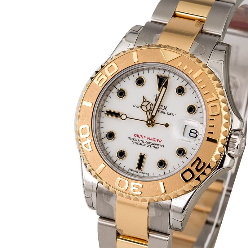 Unworn Rolex Mid-Size Yacht-Master 168623