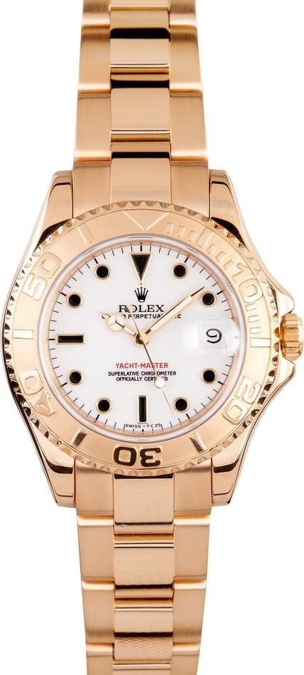 Rolex Midsize Yachtmaster Watch 168628