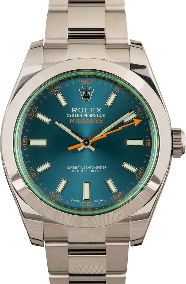 Used best sale rolex milgauss