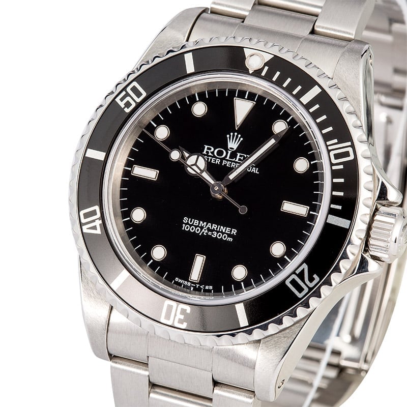 Submariner Rolex No Date 14060 Steel