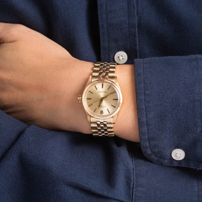 Rolex Oyster Perpetual 1002 Yellow Gold