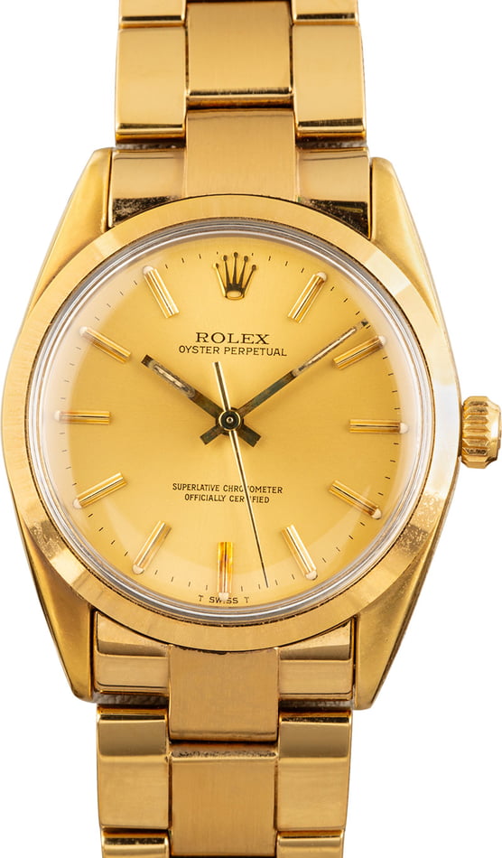 Rolex Oyster Perpetual (1024) Price Guide and Specifications | WatchCharts