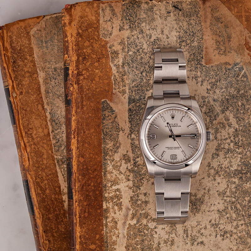 Pre-Owned Rolex Oyster Perpetual 116000 Stainless Steel