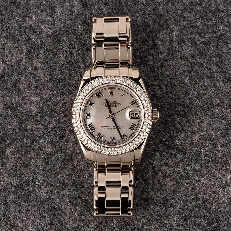 Rolex Pearlmaster 34 Ref 81339 Diamonds