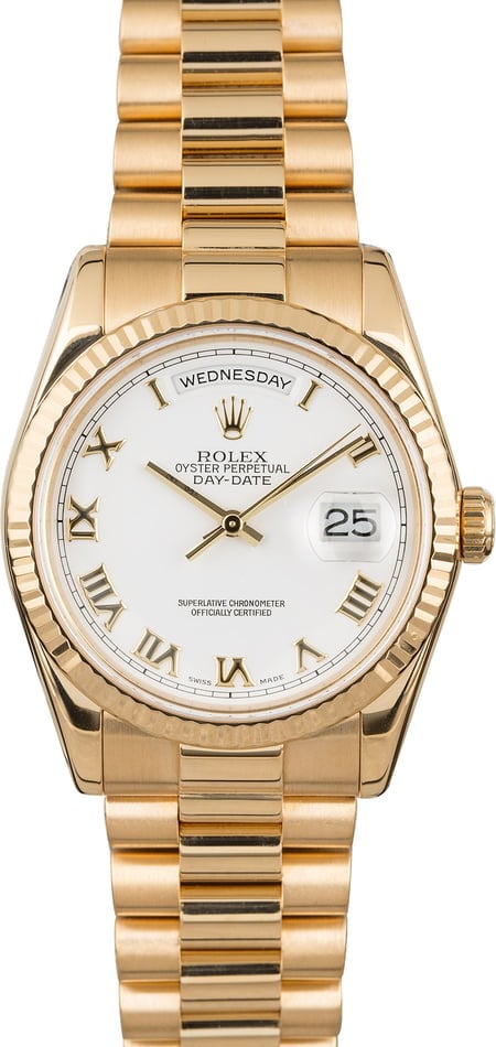 Rolex President Gold Day-Date 118238