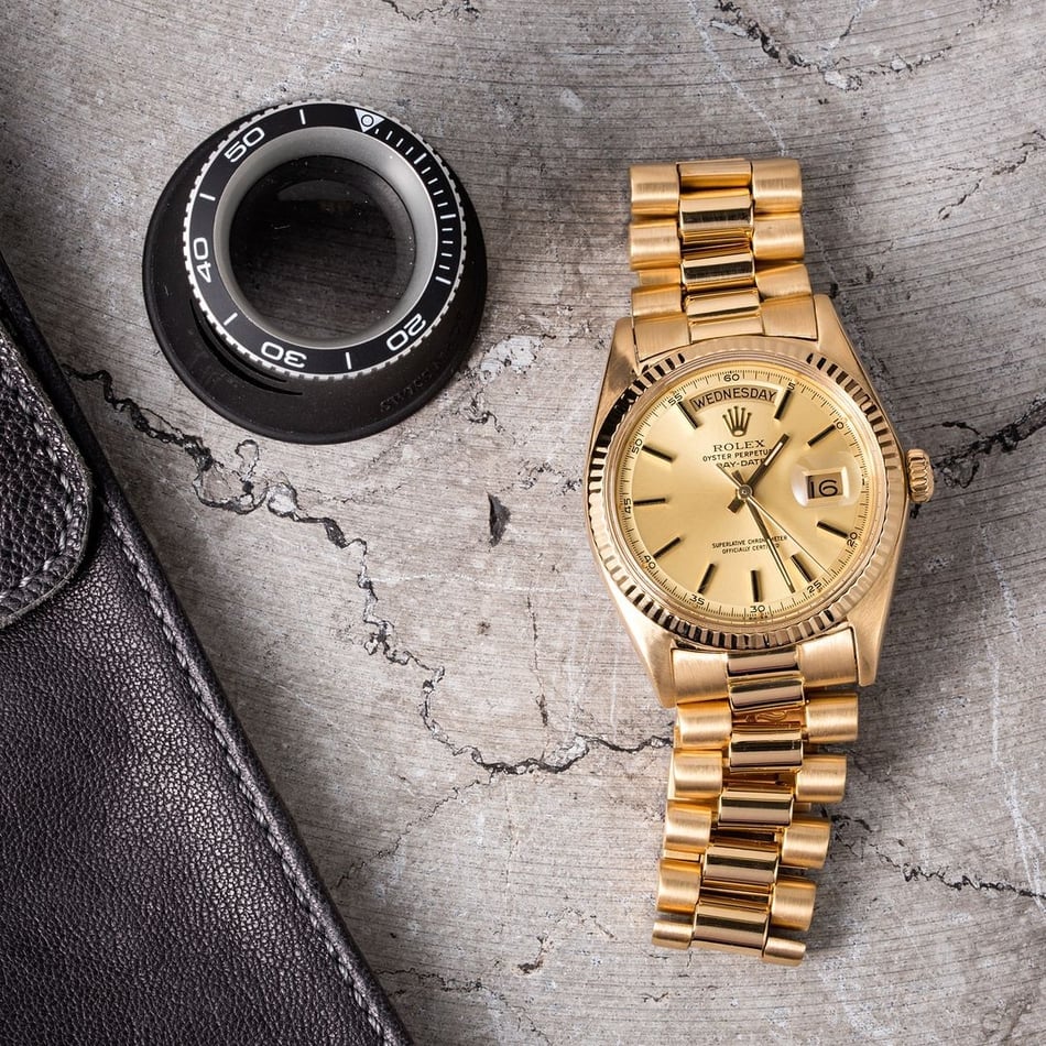 Rolex Presidential 1803 Yellow Gold Day-Date