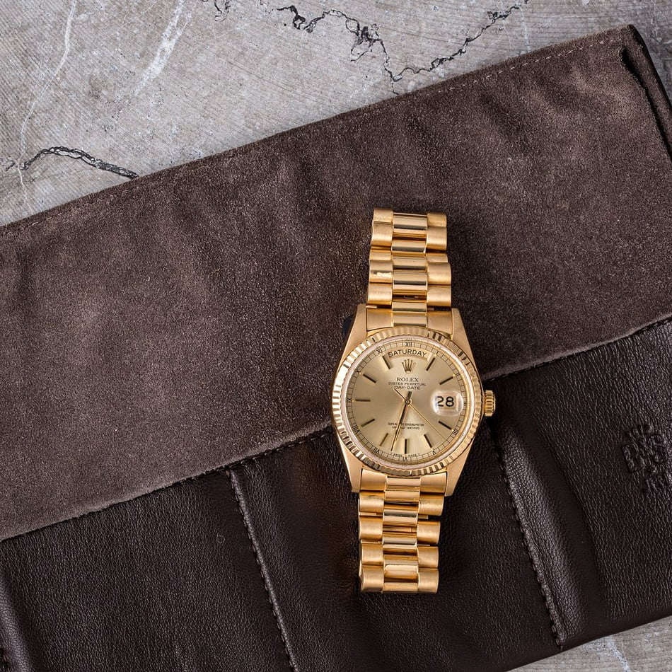 Rolex President 18038 Yellow Gold