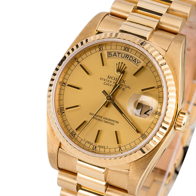 PreOwned Rolex Day-Date 18038 President