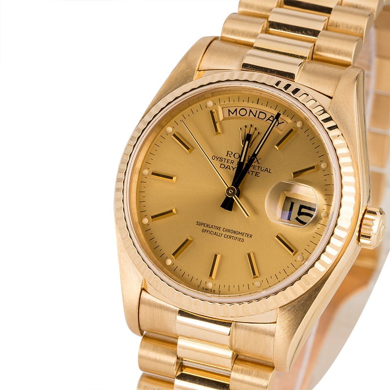 Pre Owned Rolex President 18038