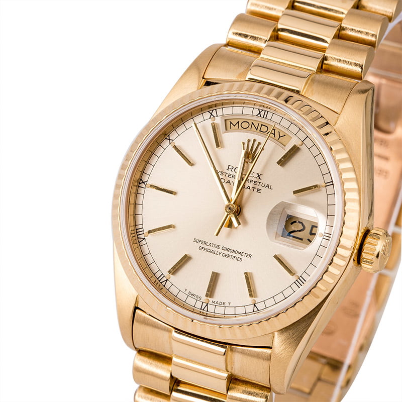 Used Rolex President 18038