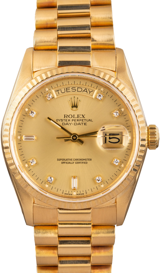 pre owned presidential rolex watches