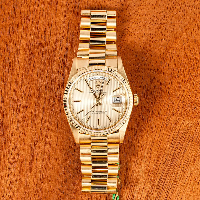 Rolex President 18238 18k Yellow Gold