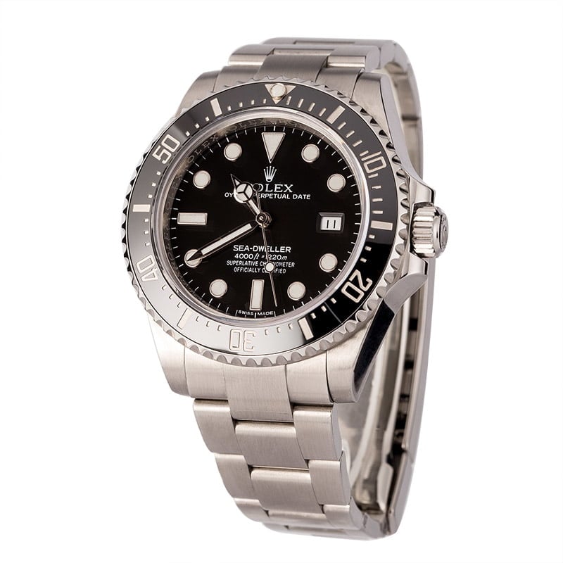 Pre-Owned Rolex Sea-Dweller 116600 Ceramic Bezel 40MM