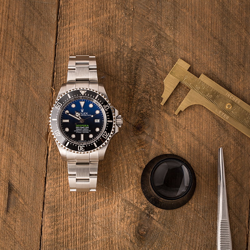 Pre Owned Rolex Deepsea Blue 116660B