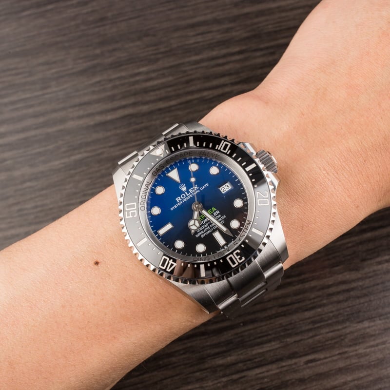 Pre Owned Rolex Sea-Dweller DeepSea 126660 D-Blue Ceramic