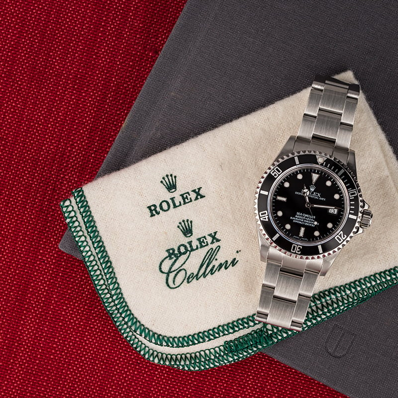 Used Rolex Oyster Perpetual Black Sea-Dweller 16600