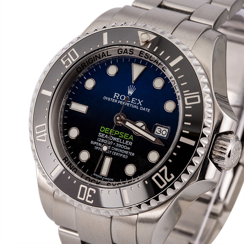 Used Rolex Deepsea Blue/Black Dial 116660B James Cameron