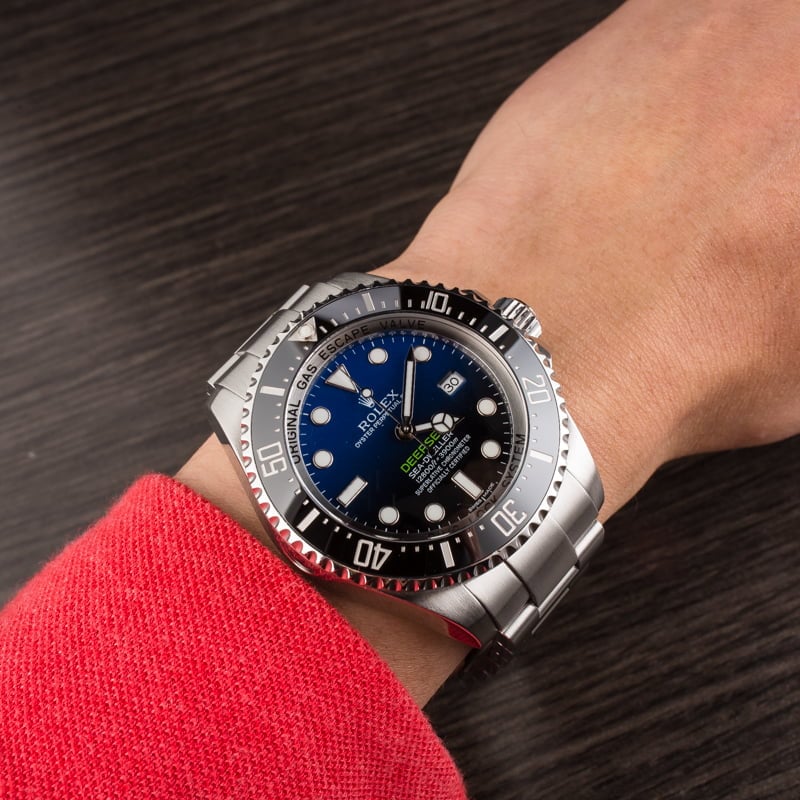 Used Rolex Deepsea Blue/Black Dial 116660B James Cameron