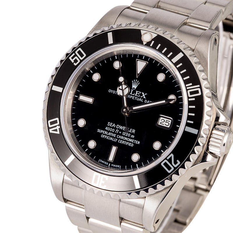 Authentic Rolex Sea-Dweller 16600 TT