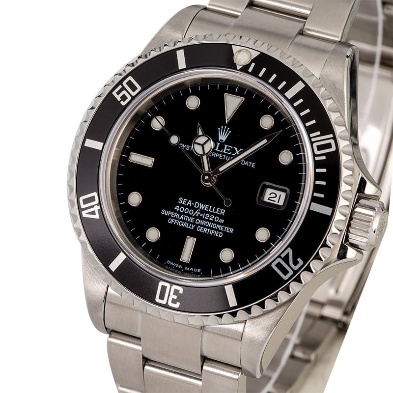 Certified Rolex Sea-Dweller 16600