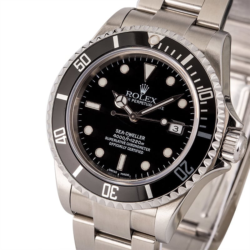 Pre-Owned Rolex Sea-Dweller 16600 Luminescent Markers