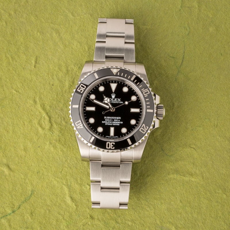 Rolex Submariner 114060 No Date