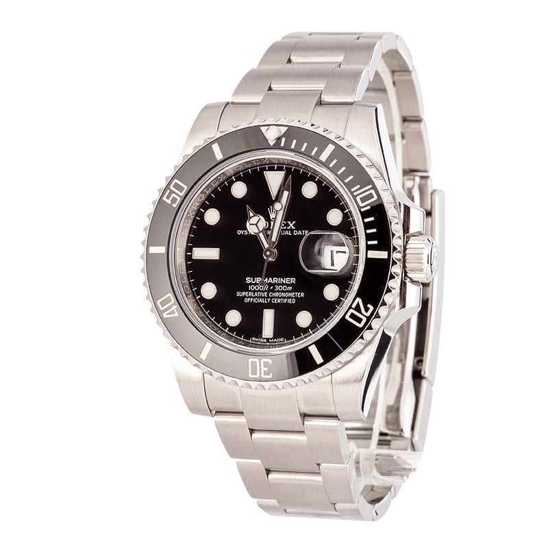 Men's Rolex Submariner 116610LN Black Dial