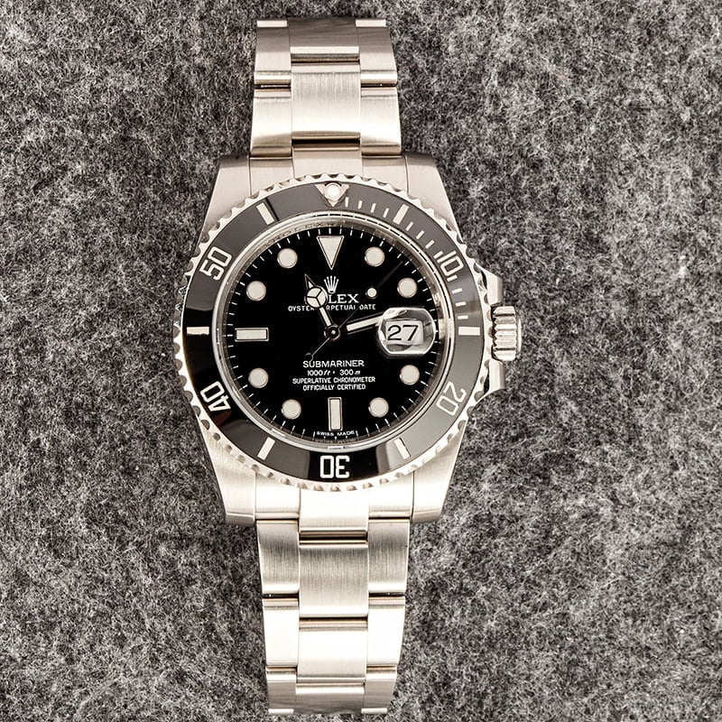 Rolex Submariner Black 116610LN Men's