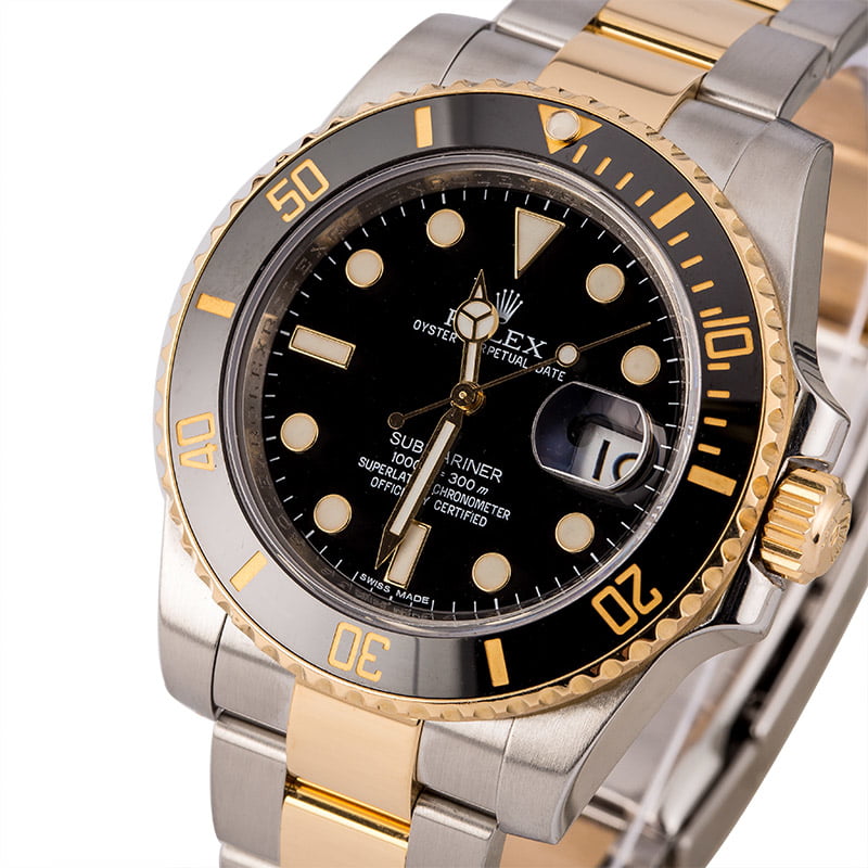 PreOwned Rolex Submariner 116613 Ceramic Bezel