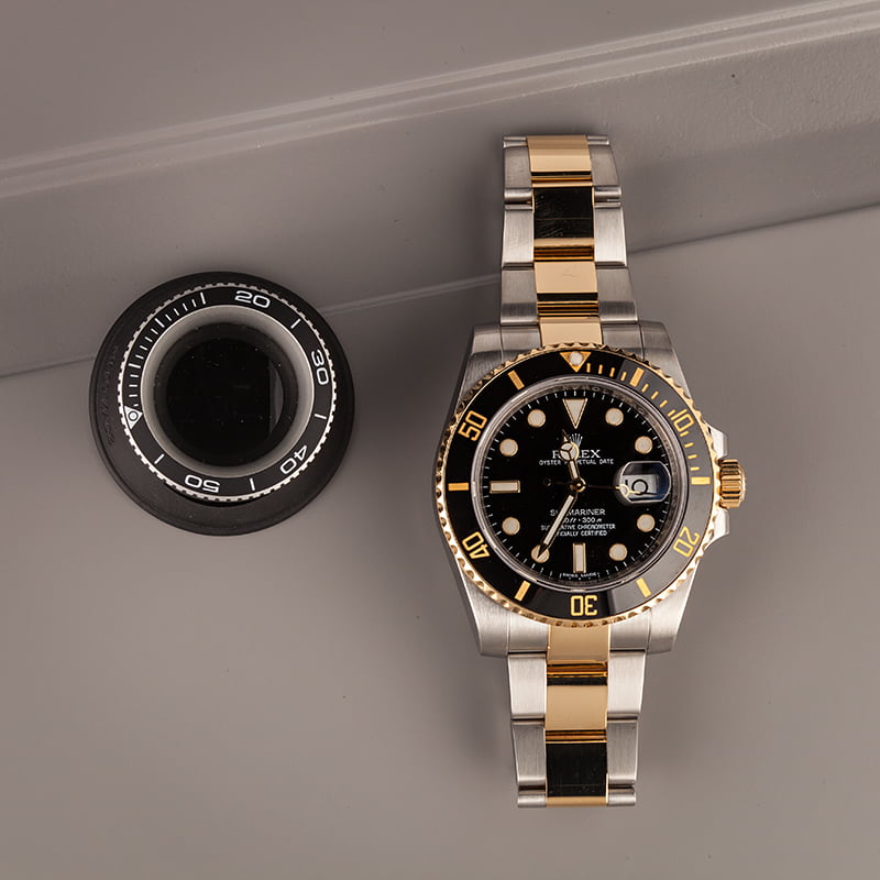 PreOwned Rolex Submariner 116613 Ceramic Bezel