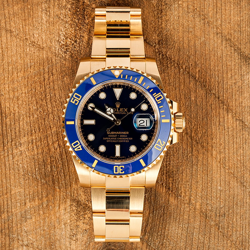 Rolex 18K Submariner 116618