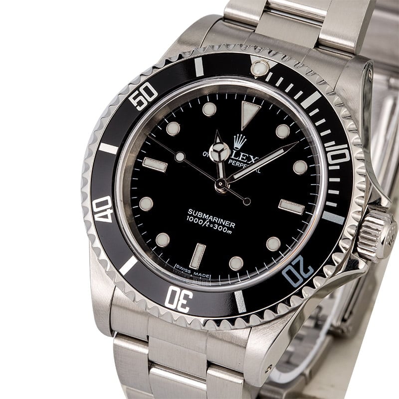 Rolex Submariner 14060 No Date Watch