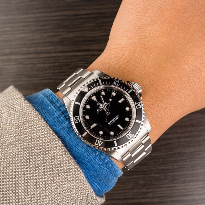 Pre-Owned Rolex Submariner 14060 Steel Watch