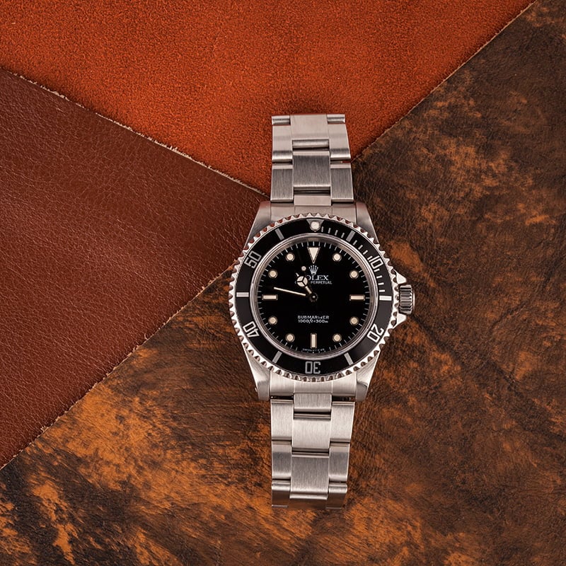 Pre-Owned Rolex Submariner 14060 Diving Bezel