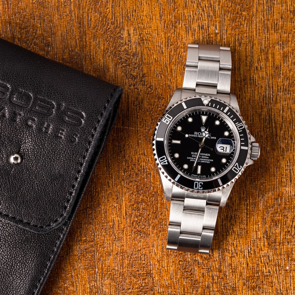 Men's Rolex Submariner 16610 Steel Oyster