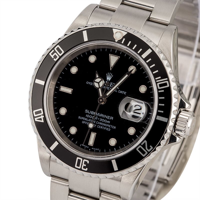 rolex 16610 thickness