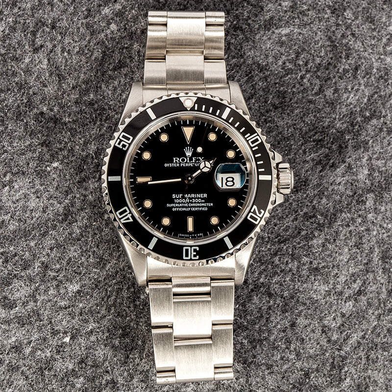 Rolex Submariner Stainless 16610 Oyster Band