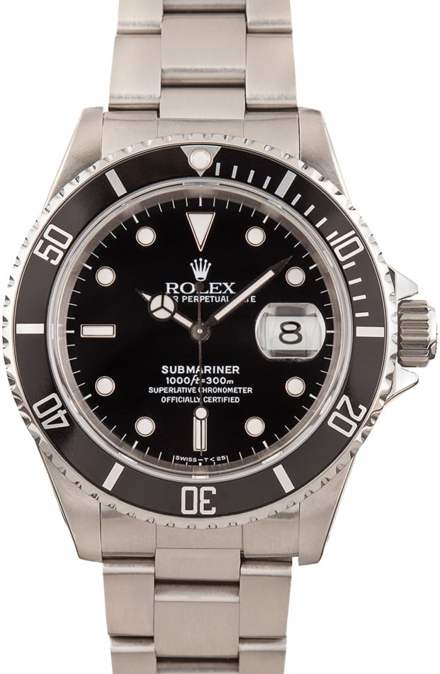 Used Rolex 16610 Submariner