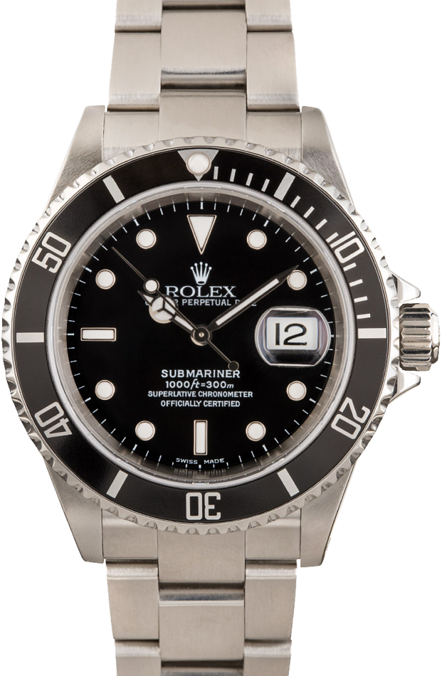 Pre-Owned Rolex Submariner Stainless Steel 16610