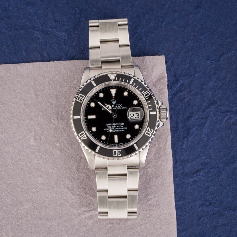 Rolex Submariner 16610 Steel