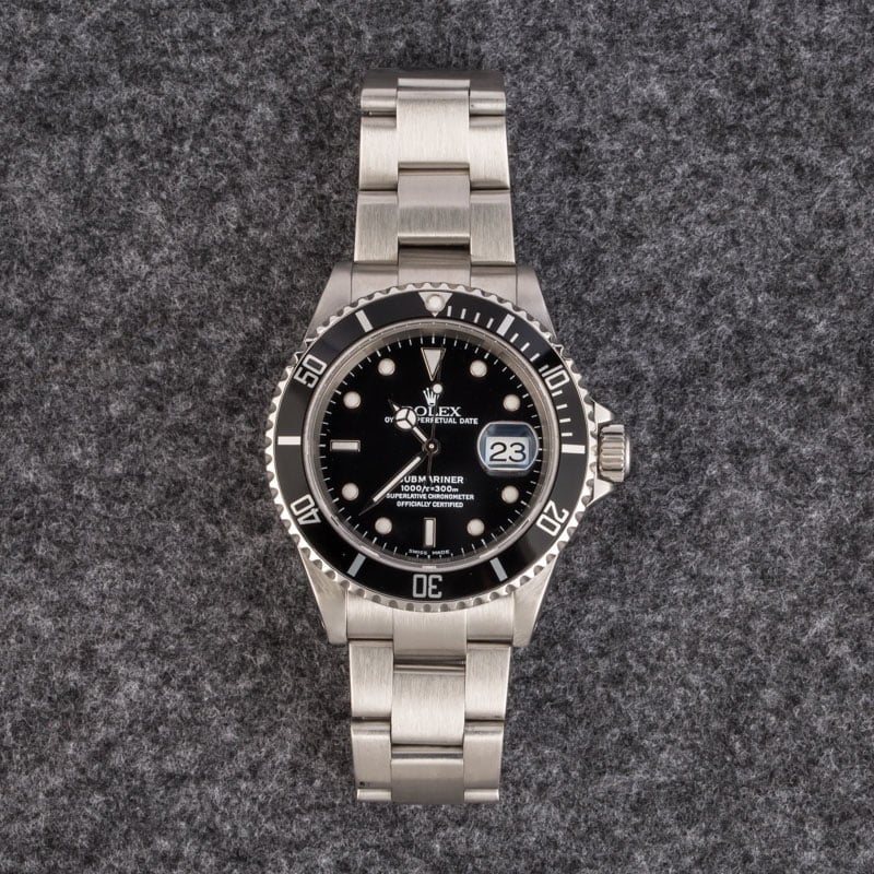 Pre Owned Rolex Submariner 16610 Oyster Bracelet