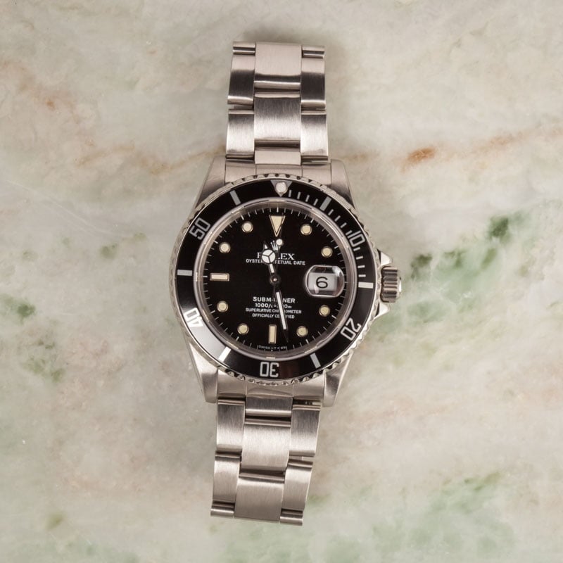 Rolex Submariner 16610 Black