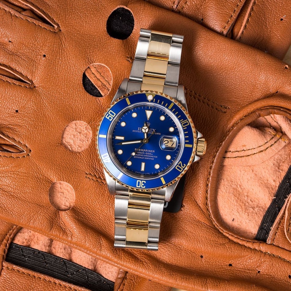 Rolex Submariner 16613 Blue Two-Tone TT