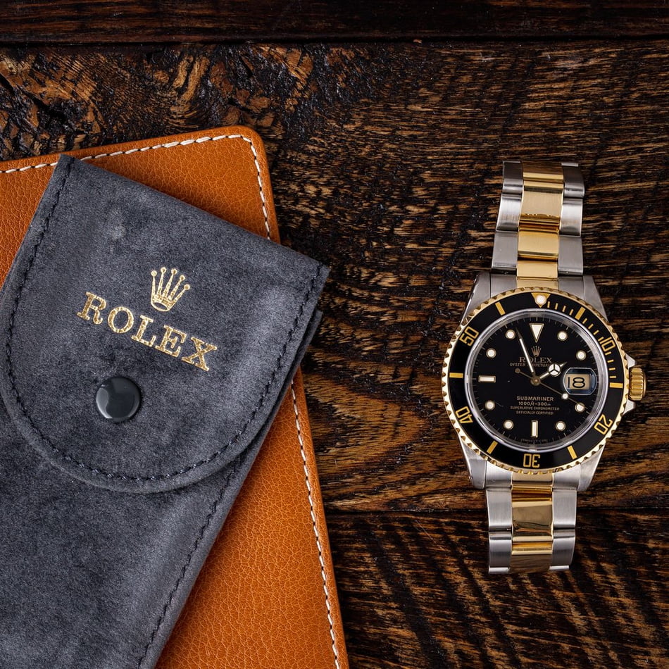 Rolex Submariner 16613 Two Tone Oyster Men's Watch